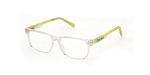 Timberland Gafas de Vista TB50012 Crystal de diseño robusto y ergonómico para adolescentes
