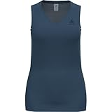 Fast Drying Odlo Women\'s Active F-Dry Light Eco Singlet, Blue Wing Teal, M