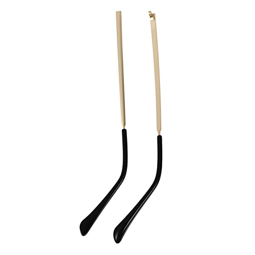 ULTECHNOVO Patillas De Gafas De Metal Repuesto Universal Para Gafas De Sol Y Lectura Brazos Resistentes Cómodos Para Uso Diario Evitan Daños En Marco Y Contacto Oído