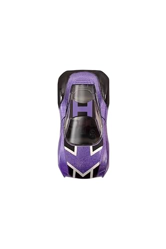 Image of Marvel Go Collection | Knight Speed | Hawkeye | 1:64 Diecast Toy Car | Ages 3 and Up | Collect Them All, Blue