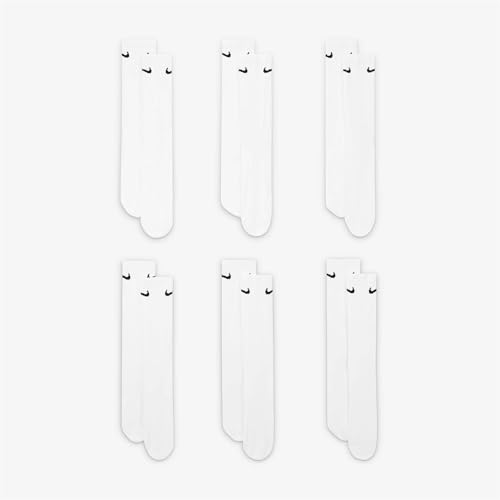 Image of Nike unisex-adult Performance Cushion Crew Socks With Band (6 Pairs)