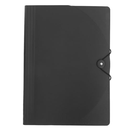 Abaodam 風琴式ファイルフォルダー オフィス用縦型書類収納 拡張ポケット付き プラスチック製多デスクオーガナイザー 学校 職場用文書整理