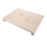 Ispirazione naturale: utilizzando legno naturale, la piattaforma di addestramento per l'agilità del cane introduce un'atmosfera rilassante, aumentando il coinvolgimento del cucciolo con le attività della piattaforma per cani con attrezzatura per l'agilità, poggiapiedi in legno per ufficio, piattaforma per l'agilità portatile