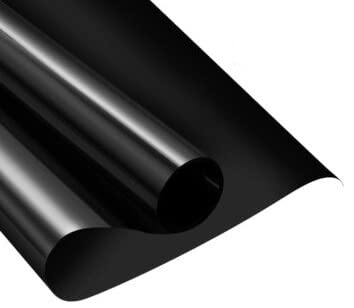 ELECSA Totally Privacy 99.9% Light Blocking Heat Control Anti-UV Static Cling Blackout Window Film (20 X 38 Inch)