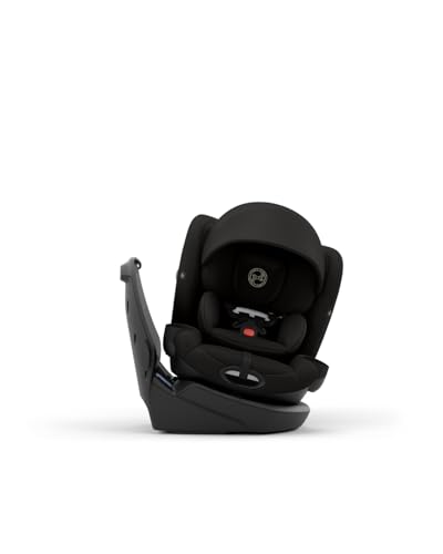 Image of Callisto G 360 Rotating All-in-One Convertible Car Seat- Nightfall Black