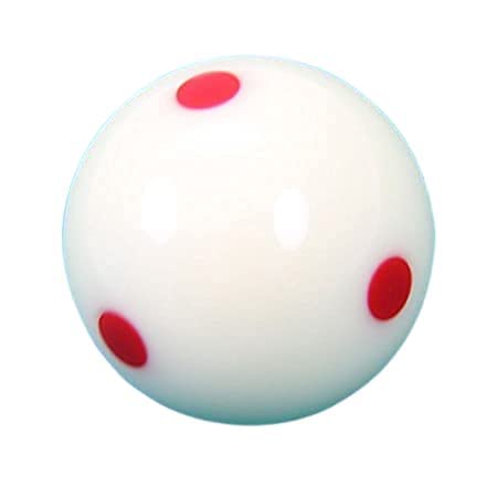 KBA Billiard American Pool Table Practice Dotted Cue Ball Size 57mm (B09JK4Z6CY) Amazon Price History, Amazon Price Tracker