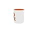 C&P Taza Personalizada blanco brillo con asa e interior color Imagen de C&P Taza Personalizada blanco brillo con asa e interior color