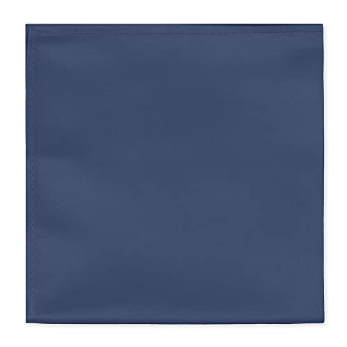Image of Jacob Alexander Men's Pocket Square Solid Color Handkerchief