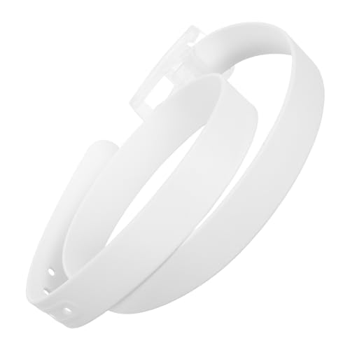 UPKOCH Silicone Men Belt Golf Unisex Braided Belt Comfortable Plastic Buckle Adjustable for Sports and Casual Wear