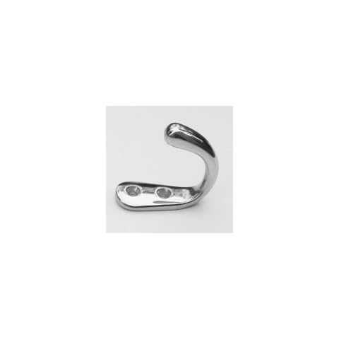 Marine Grade Stainless Steel Single Wardrobe Hook Cover