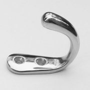 Marine Part Depot Marine Grade Stainless Steel Single Wardrobe Hook