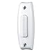 NuTone PB7LWH Wired One-Lighted Door Chime Push Button, White