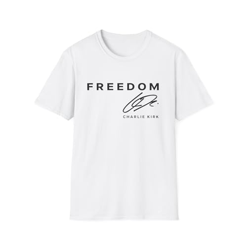 Freedom, Charlie Kirk Signature T-Shirt, I Am Charli Kirk Supporter Shirt2