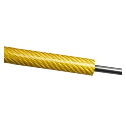 Vérin de capot avant Golf 6 amortisseur haut de gamme en fibre de carbone jaune