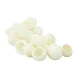 Happyyami 200 Stück Natürliche Seidenraupenbälle Zur Gesichtsreinigung Sanftes Peeling Biologisch Abbaubar Für Empfindliche Hautpflege Wiederverwendbar Mit Flexiblem Fingerzugang