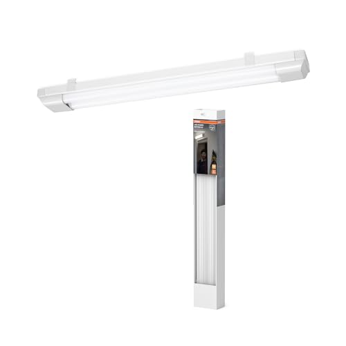 Osram Barra Luminosa Led 600Mm, 25W, 3000K, Bianco Caldo, 2300Lm, Alloggiamento In Acciaio, Diffusore In Policarbonato, Ip20 Per Montaggio A Soffitto 