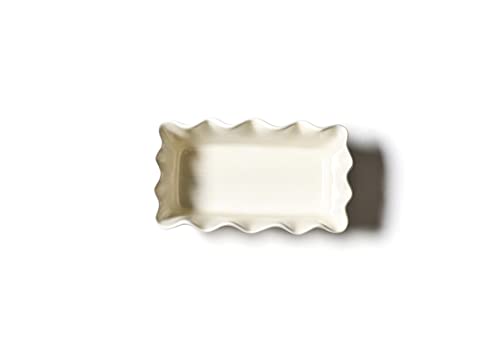 Coton Colors Signature Ruffle Loaf Pan White #TOP3