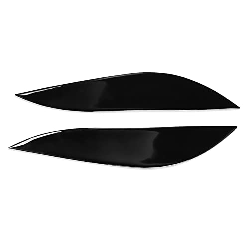 Paupières de phares avant Honda Civic 2001-2003 look sportif résine noire