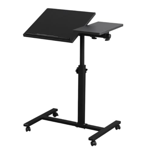 �\�t�@�[�e�[�u�� �ݑ�Ζ� ���߉\�ȃT�C�h�e�[�u���A���O���\�ȌX�΃f�X�N�g�b�v���o�C���X�^���f�B���O�f�X�N�A�x�b�h�T�C�h�p�x�b�h�T�C�h�L���X�^�[�t�� �T�C�h�f�X�N ���ړI(Black)