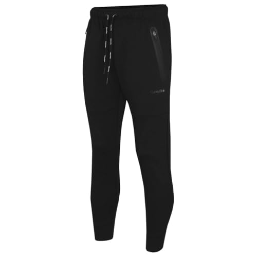 Calvin Klein Pantalon de jogging Hyper Tech léger évacuant l'humidité pour homme, Black, S