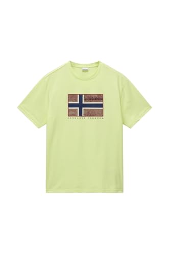 T-shirt pour homme Semiles Napapijri en coton premium durable