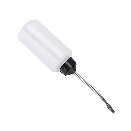 Generic Needle Oiler Bottles, Oil Can with Iron Long Extended Spout Sewing Machine Oiler 120ML Plastic Oil Dispenser Bottle Oiler Can Sewing Machine Oil Bottle for DIY Craft, Generici764tbk2oz