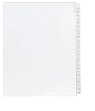 Avery Collated Legal Dividers Allstate, Letter Size, Tabs 101-125, 1 Set, White (01705)