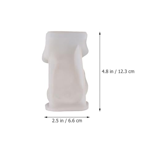 Molde de silicona flexible David reutilizable para resina 3
