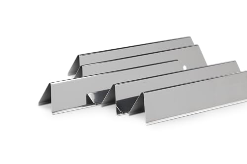 Weber Flavorizer Bars Set (5) Stainless Steel Fits Spirit & Spirit II 300 Series (20132024) Enhances Smoky Flavor Even Heat Distribution & Burner Protection