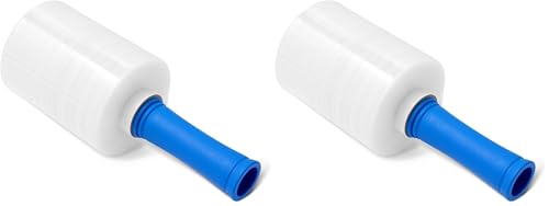 Amazon ベーシック ストレッチフィルム ハンディラップ 127mm×300m ホルダー付き 梱包用ラップ 1ロール 透明 (× 2)（Amazon）