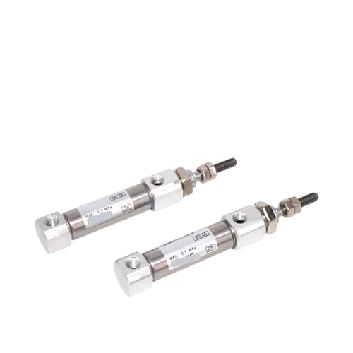 Cilindro neumático CDJ2B12 mini de doble efecto para automatización con carrera de 20mm 4