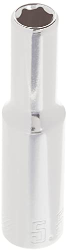 Image of CRAFTSMAN Deep Socket, Metric, 1 /4-Inch Drive, 5.5mm, 6-Point (CMMT99104)