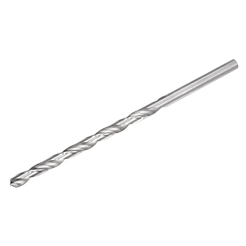 sourcing map 12.5mm Twist Drill Bits, High-Speed Steel Straight Shank Extra Long Drill Bit 300mm Length for Wood Plastic Aluminum