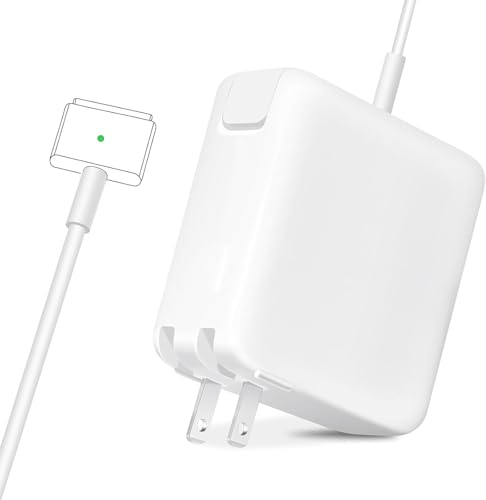 Mac Book Pro Charger,Replacement for Mac Book Pro/Air AC 60W Power T-Tip Shape Connector Power Adapter for 11 inch and 13 inch (Between 2012-2017)