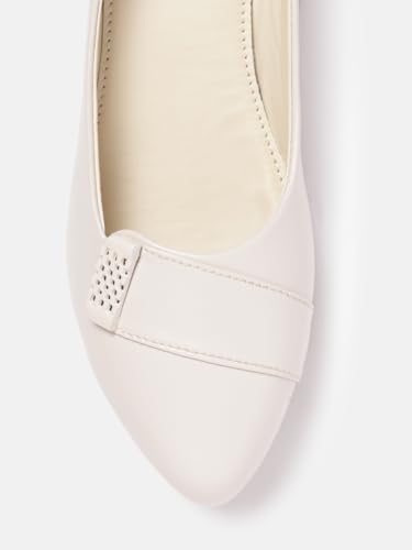 Image of Marc Loire Women's Slip-On Flat Ballerina Shoes for Casual Wear, Party and Formal Occasions