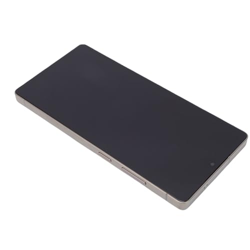 Jelquix Byte Av Telefonskärm för S25 Ultra, 6,78 Tums Digitaliseringsenhet för Pekskärm med Ram-fingeravtrycksfunktion, LCD-skärmglasenhet, Reparationsverktygssats Ingår (Guld)