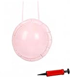 DCLFIRMX Santa Claus Inflatable Fake Pregnant Belly, Pregnant Woman Cosplay Fake Belly Beer Belly Costume with Mini Inflator for Halloween, Christmas, Role Playing Party