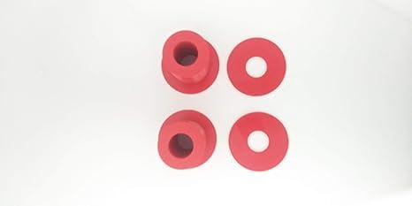 Olympic Plate to Standard Bar Adapters (Red, 1/2
