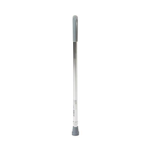 Mckesson Cane, Round-Handle, Aluminum, Black, Adjustable Height 29 3/4 In To 38 3/4 In, 1 Count #TOP10