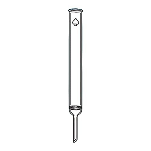 Colonne chromatographique en verre de 19mm tube de chromatographie 41cm fritte 5885-12