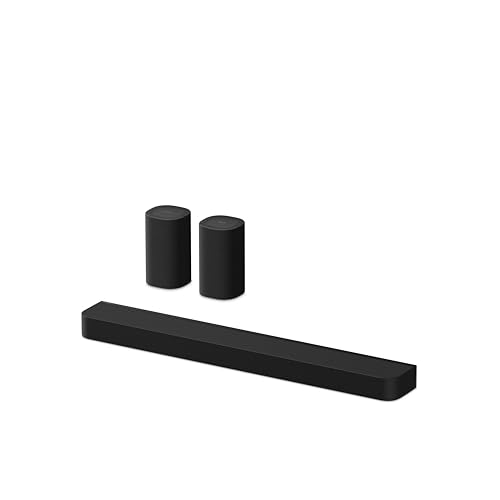 Image of Sony BRAVIA Theater Bar 7 Sound Bar (HT-A7100) with Rear 8 Wireless Rear Speakers (SA-RS8) Bundle