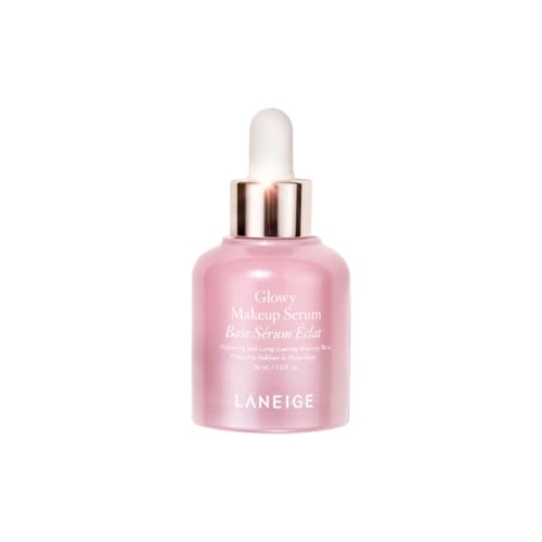 LANEIGE Glowy Makeup Serum 30ml for Glowing Face | Lightweight Radiance-Boosting Primer for Dewy Skin | Hydrating Formula | Long-Lasting Makeup Base | Korean Beauty Essential-30ml