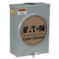 Eaton Cutler Hammer Ringless Type No by Pass 100A Enc Meter Socket - URS101BCH