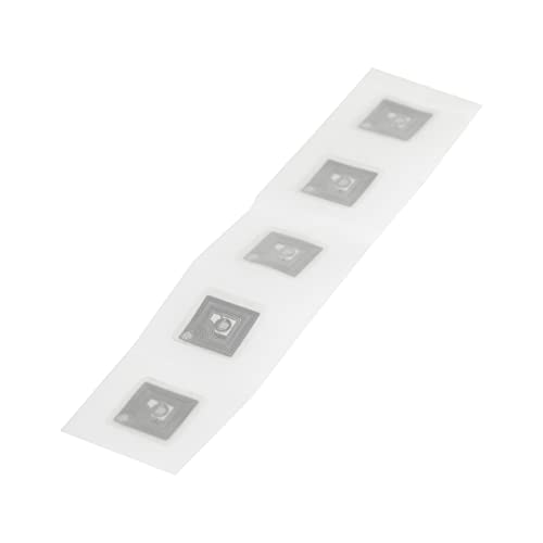 Image of RRHFT10 13.56 MHz ISO15693 ISO18000-3 ICODE SLIX HF RFID Wet Inlay Label Tag - 18 X 18 mm, Pack of 10