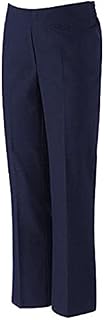 School Uniform Trouser Girls Back to School UK Half Elasticated Waist Slim Fit Trouser