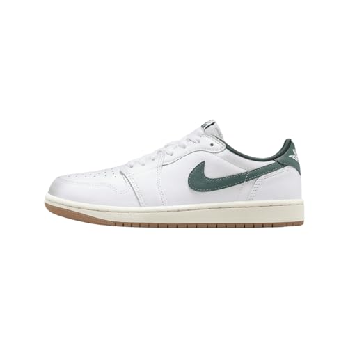 Air Jordan 1 Low OG Black/Gorge Green Women's Shoes (CZ0775-133, White/Sail/Oxidized Green) Size 11.5