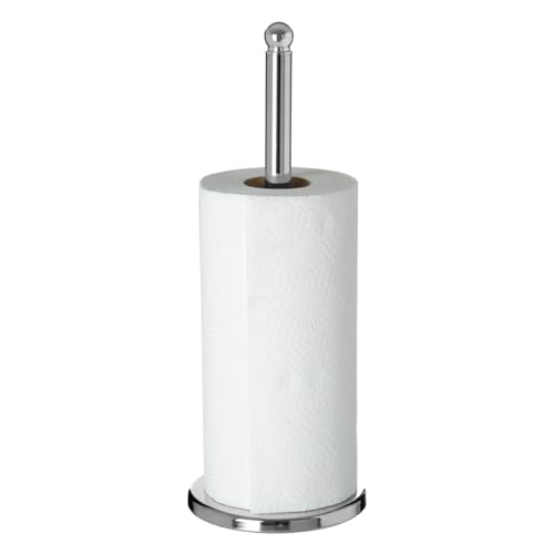 Premier Housewares Portarrollos, Metal, Plateado, Centimeters