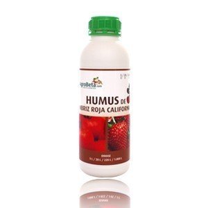 Humus de Lombriz Roja Californiana 1 litro