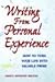 Writing from Personal Experience