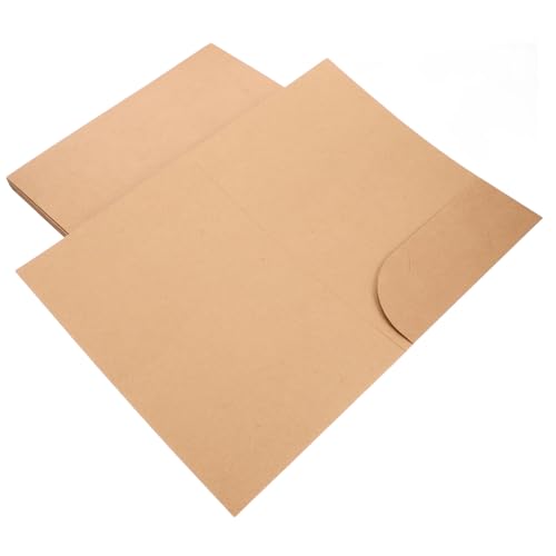 Dossier de fichiers A4 kraft rigide pour organiser ranger documents sans plier